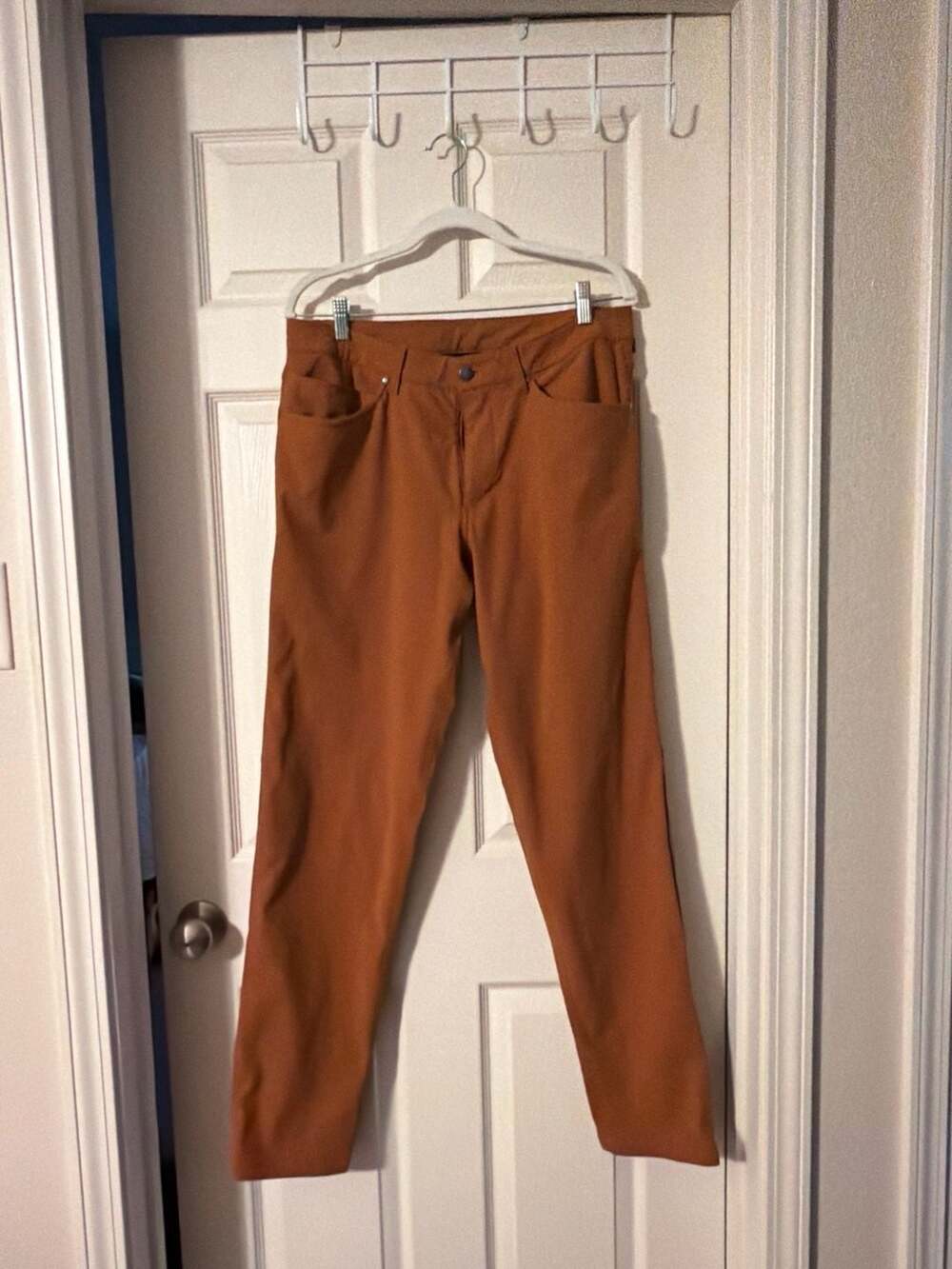 Lululemon ABC Pant Slim Warpstreme Size 33 Copper Brown